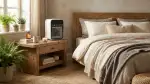 Gemütliche Atmosphäre im Schlafzimmer