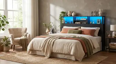 Stilvolle Bettumrandungen im Schlafzimmer