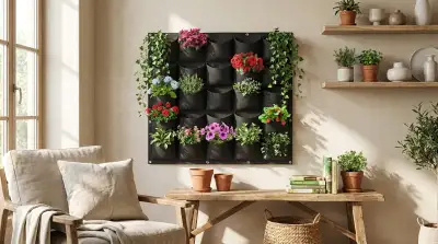 Vertikale Gärten für kreative Raumnutzung
