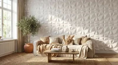 Elegante Wandpaneele mit 3D-Effekt