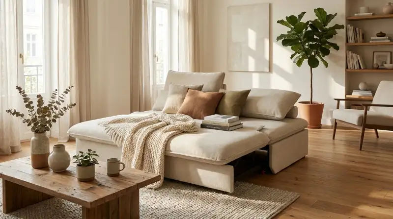 Schlafsofas: Praktische Raumwunder