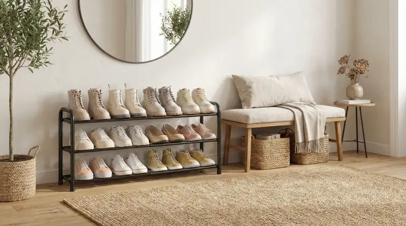 Innovative Schuhregal-Systeme für mehr Ordnung
