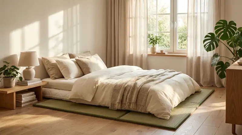 Japanische Futon Betten für erholsamen Schlaf