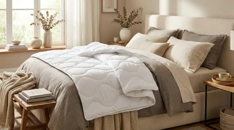 Kuschelwelten: Perfekte Bettdecken für jede Jahreszeit